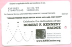 Celebrate the dedication of the Robert F. Kennedy Bridge